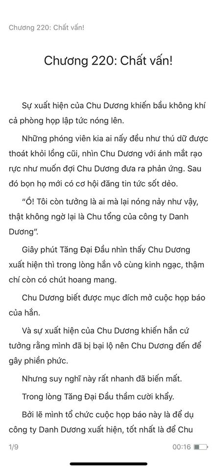 chàng rể đại gia chương 220