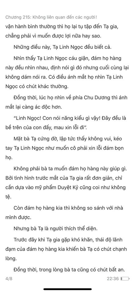 chàng rể đại gia chương 215