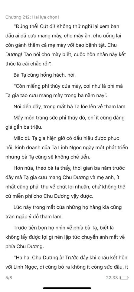 chàng rể đại gia chương 212