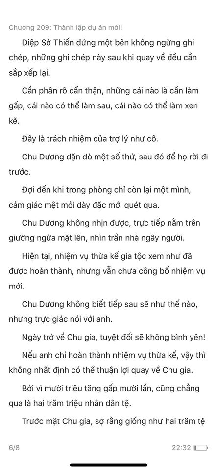 chàng rể đại gia chương 209