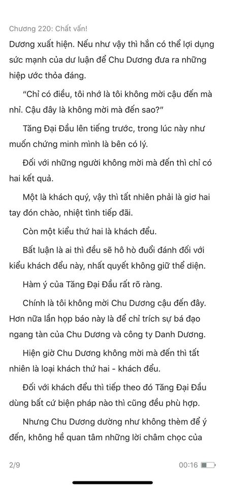 chàng rể đại gia chương 220