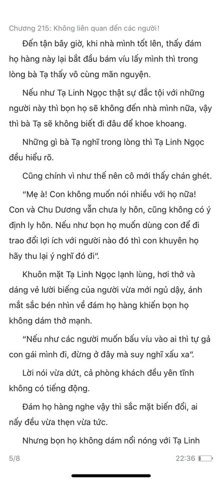 chàng rể đại gia chương 215