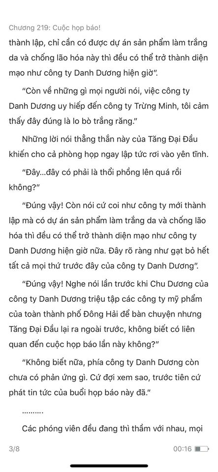 chàng rể đại gia chương 219