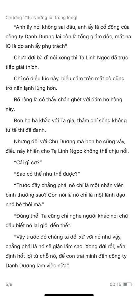 chàng rể đại gia chương 216