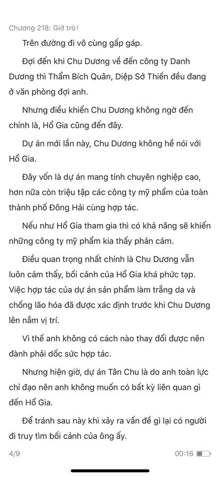 chàng rể đại gia chương 218