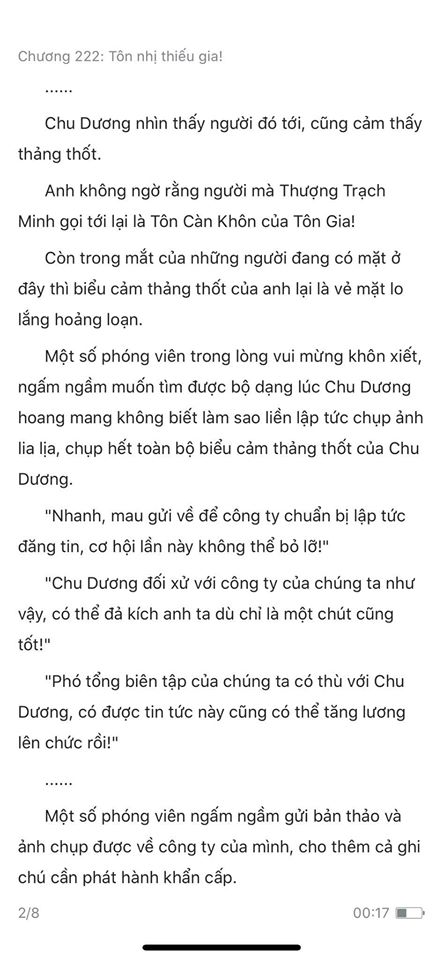 chàng rể đại gia chương 222