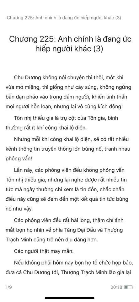 chàng rể đại gia chương 225