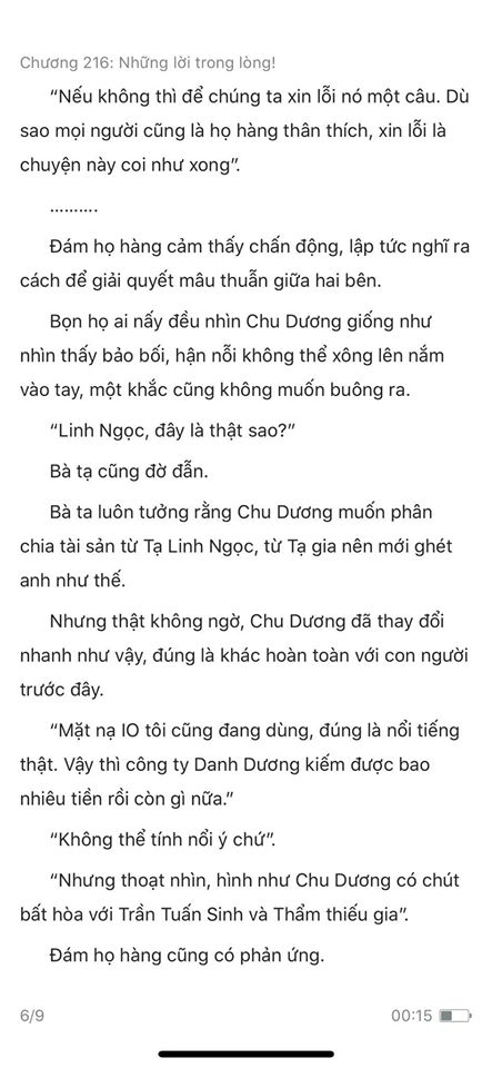 chàng rể đại gia chương 216