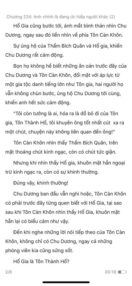 chàng rể đại gia chương 224