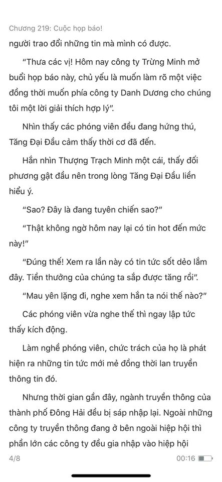 chàng rể đại gia chương 219