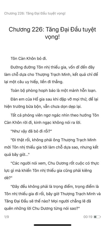 chàng rể đại gia chương 226