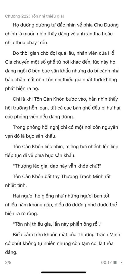 chàng rể đại gia chương 222