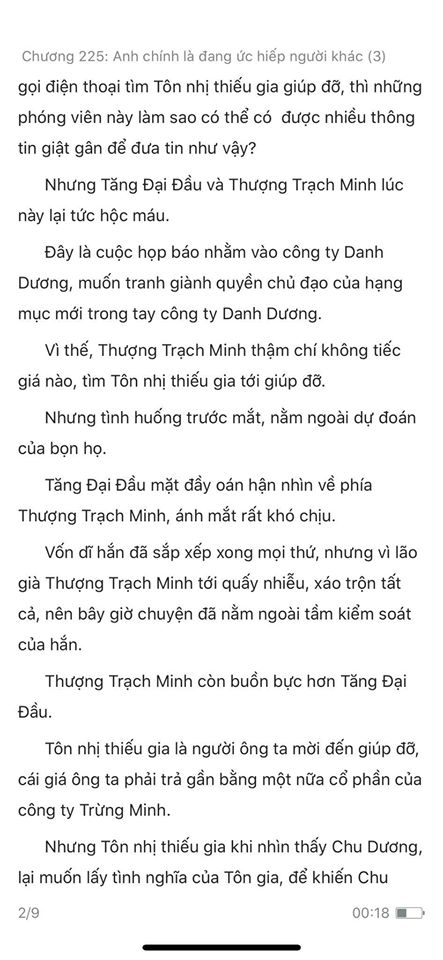 chàng rể đại gia chương 225