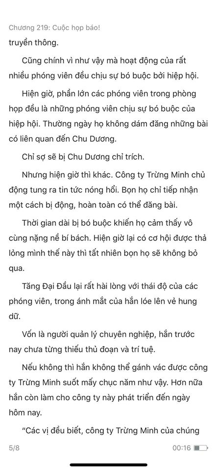 chàng rể đại gia chương 219