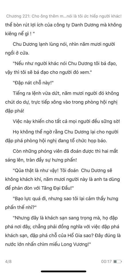 chàng rể đại gia chương 221