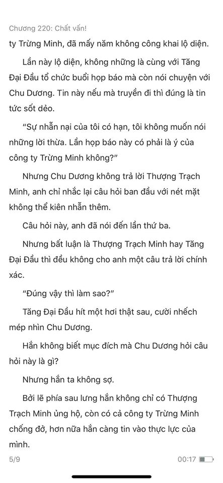 chàng rể đại gia chương 220