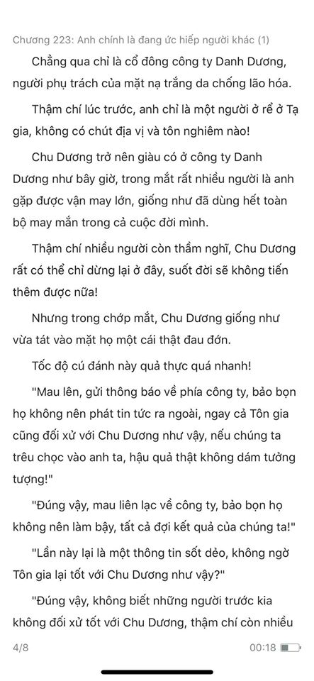 chàng rể đại gia chương 223