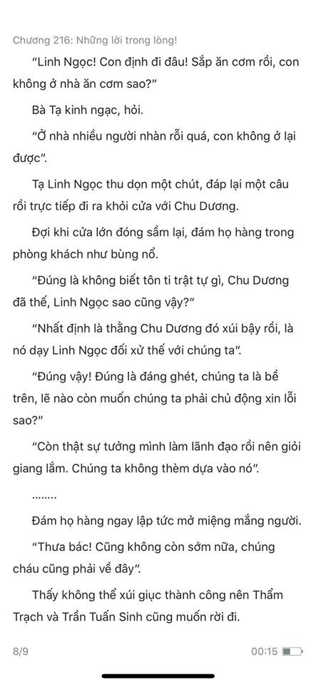 chàng rể đại gia chương 216