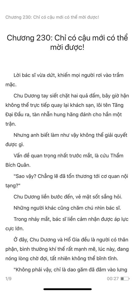 chàng rể đại gia chương 230