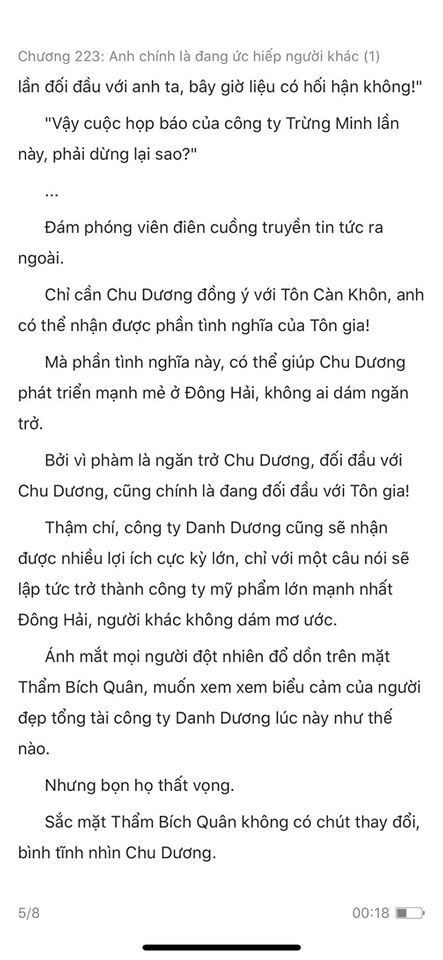 chàng rể đại gia chương 223