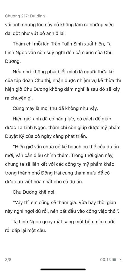 chàng rể đại gia chương 217