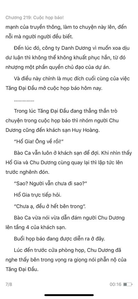 chàng rể đại gia chương 219