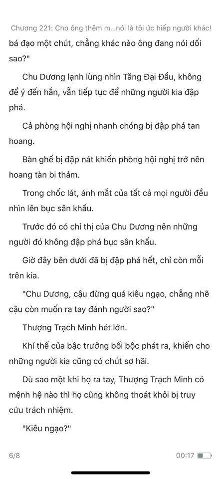 chàng rể đại gia chương 221