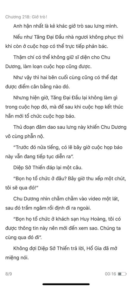 chàng rể đại gia chương 218