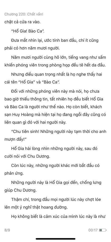 chàng rể đại gia chương 220