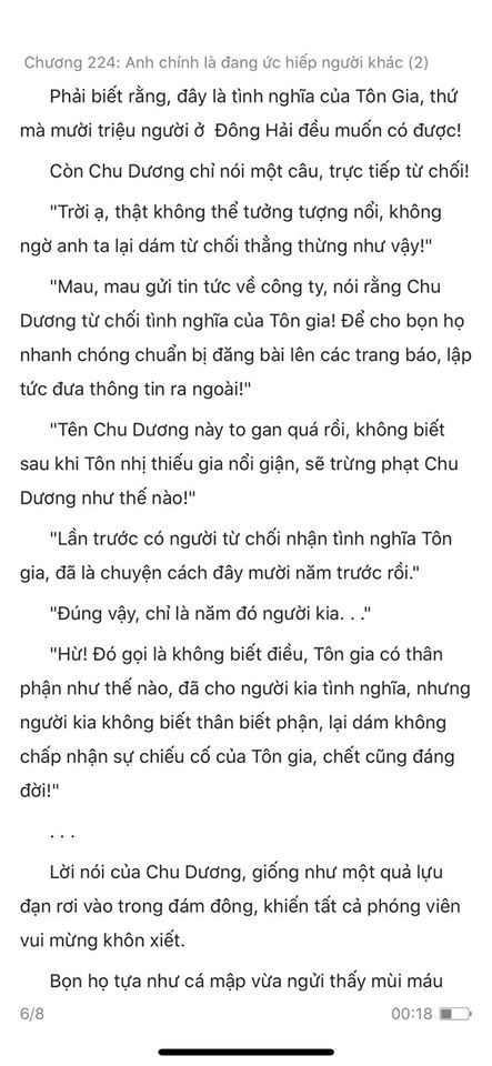 chàng rể đại gia chương 224