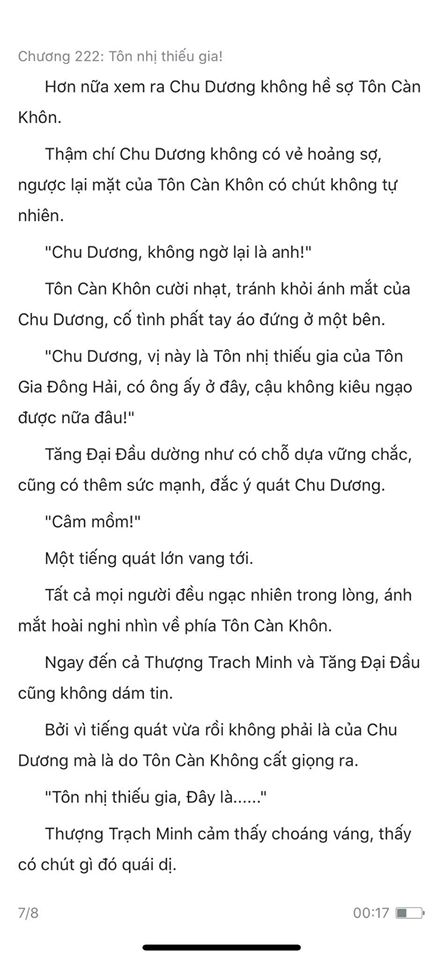 chàng rể đại gia chương 222