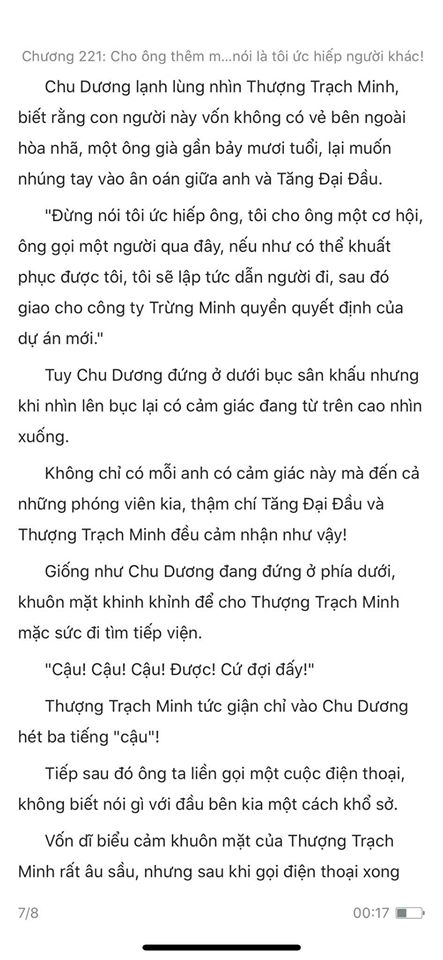 chàng rể đại gia chương 221