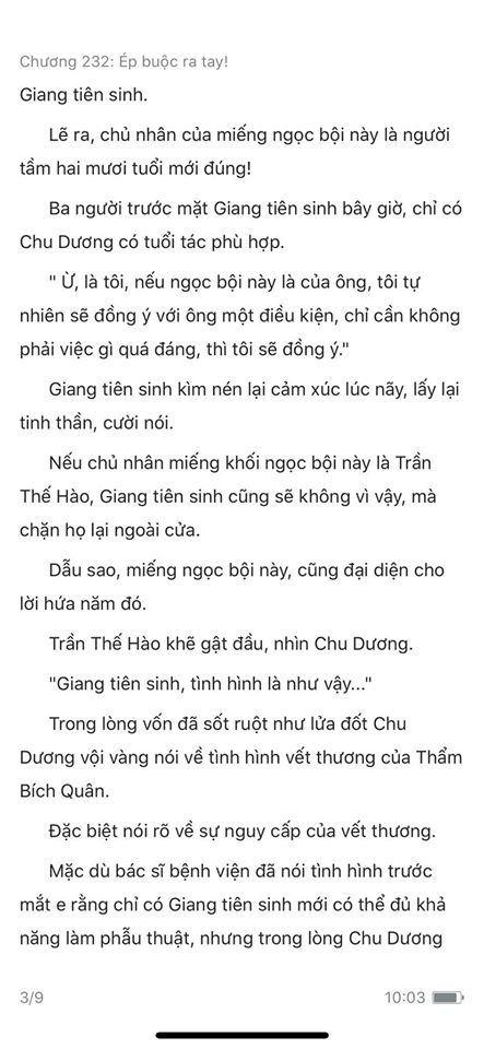 chàng rể đại gia chương 232