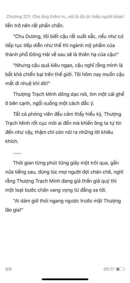 chàng rể đại gia chương 221