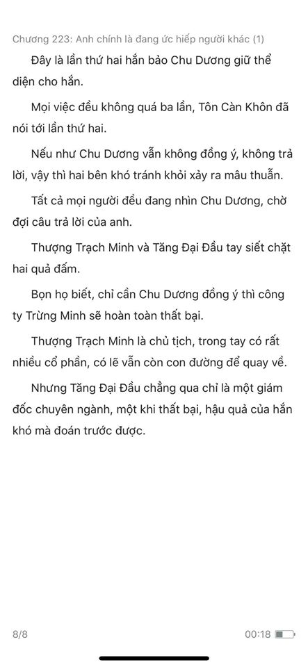 chàng rể đại gia chương 223