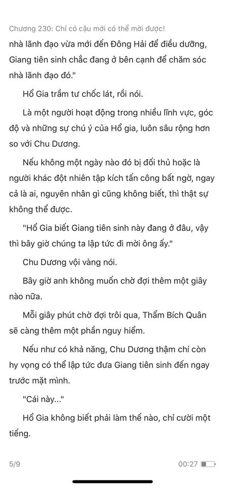 chàng rể đại gia chương 230