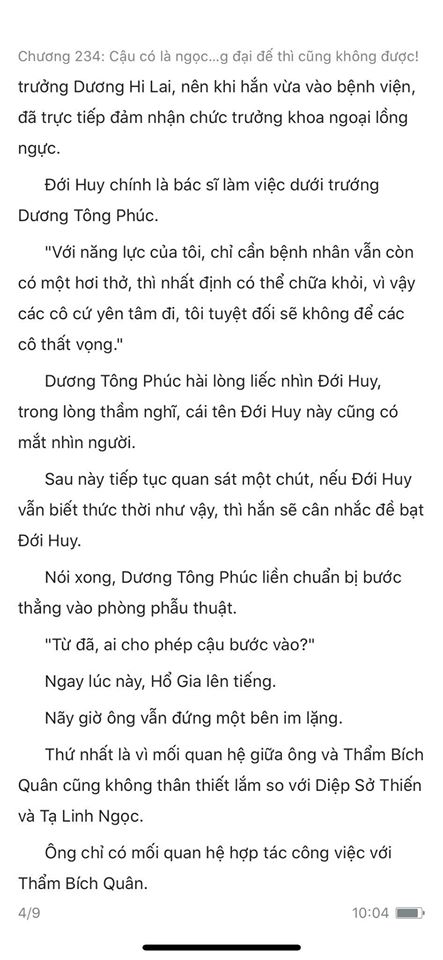 chàng rể đại gia chương 234