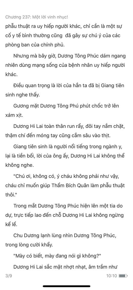 chàng rể đại gia chương 237