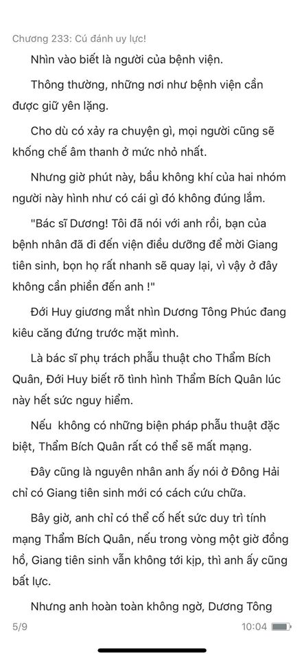 chàng rể đại gia chương 233