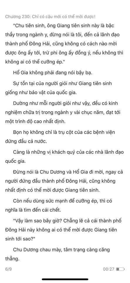 chàng rể đại gia chương 230