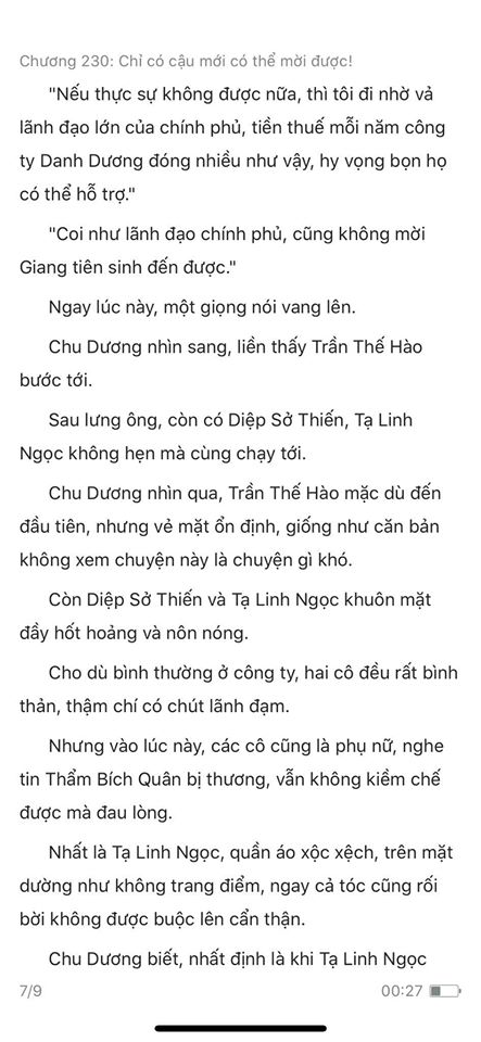 chàng rể đại gia chương 230