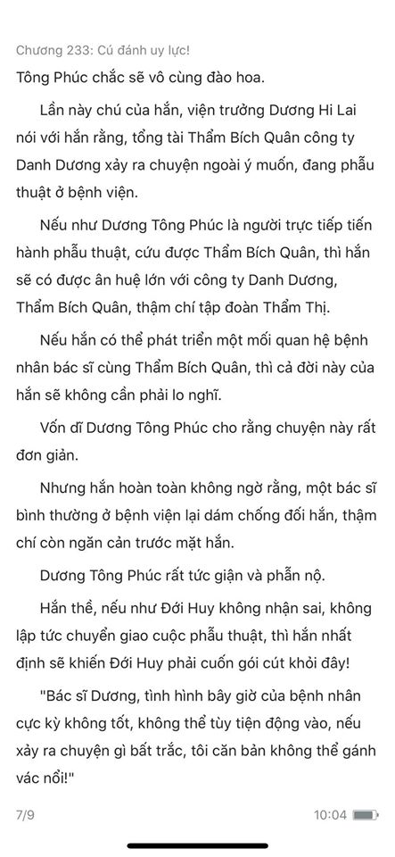 chàng rể đại gia chương 233