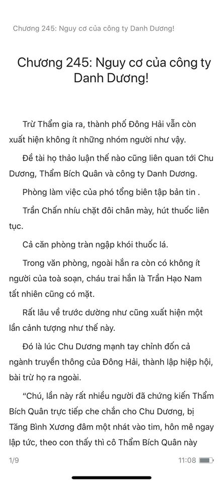 chàng rể đại gia chương 245