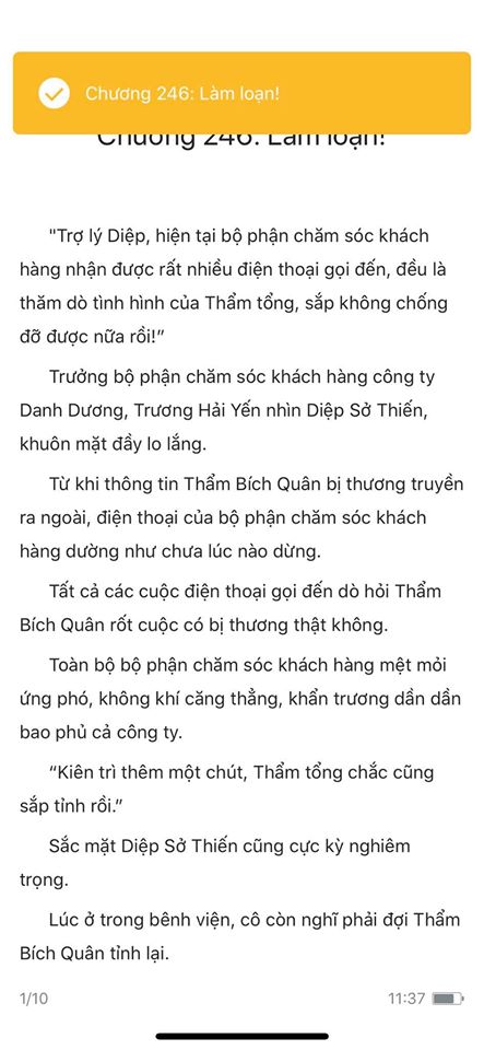 chàng rể đại gia chương 246