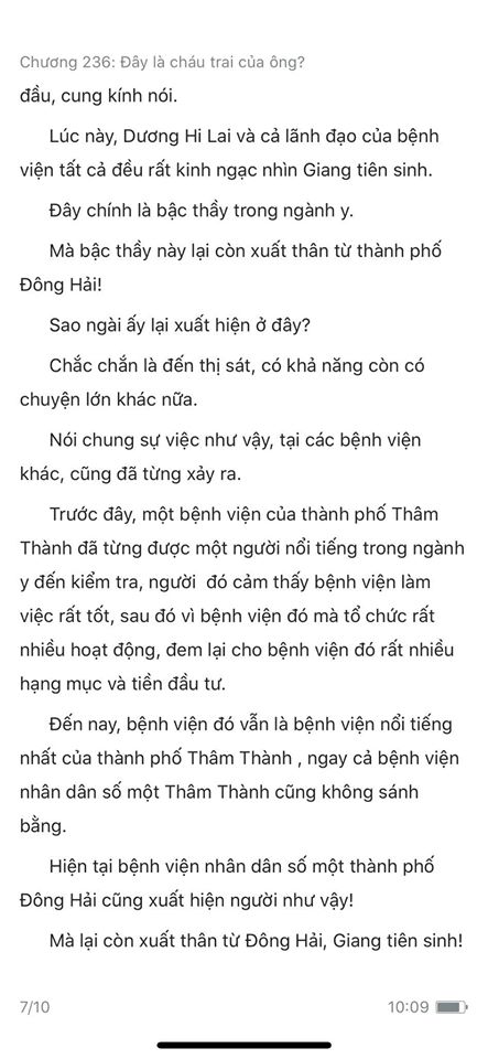 chàng rể đại gia chương 236