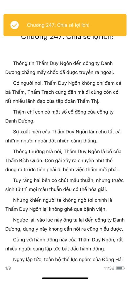 chàng rể đại gia chương 247