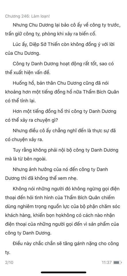 chàng rể đại gia chương 246