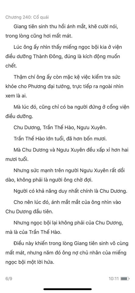 chàng rể đại gia chương 240