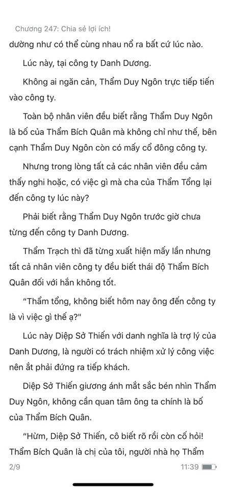 chàng rể đại gia chương 247