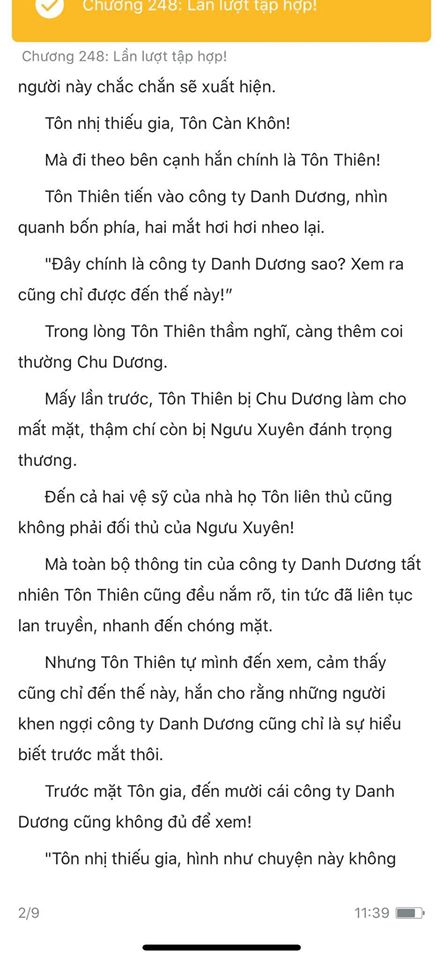 chàng rể đại gia chương 248